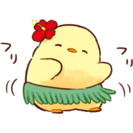 soft and cute chick 03 - Sticker 23