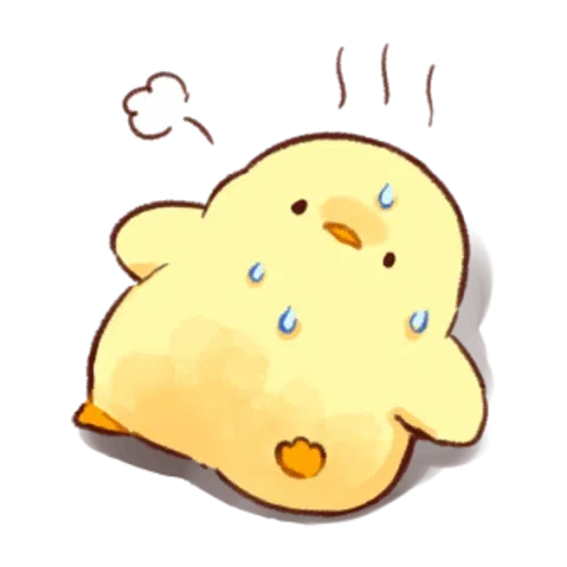 soft and cute chick 03 - Sticker 27