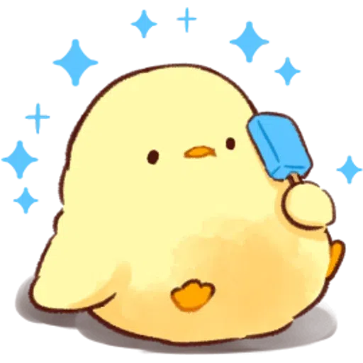 soft and cute chick 03 - Sticker 24