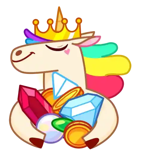 Rainbow Unicorn - Sticker 17
