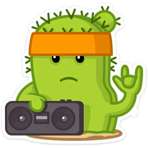 Кактус - Sticker 24