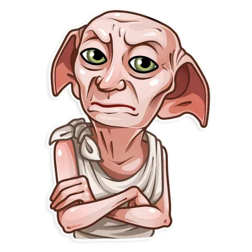 Dobby Borat - Sticker 11