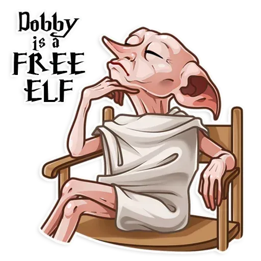 Dobby Borat - Sticker 15