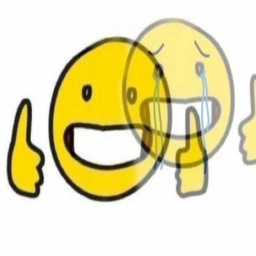 Yellow face - Sticker 26