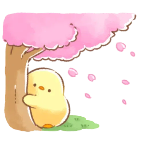 Soft and cute chick - spring - Sticker 10