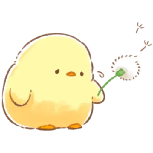 Soft and cute chick - spring - Sticker 13