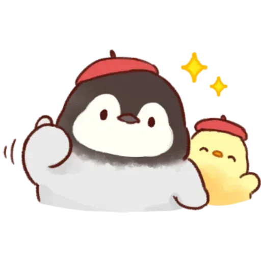 Soft and cute chick - spring - Sticker 28