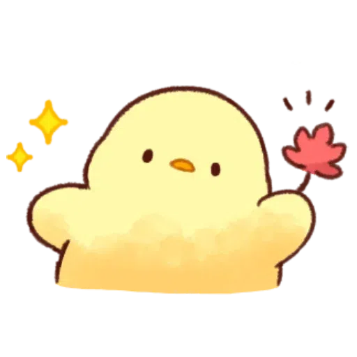 Soft and cute chick - spring - Sticker 26