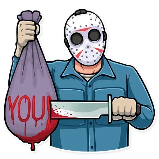 Friday 13th - Sticker 25