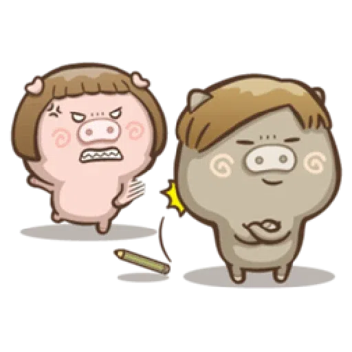 肥寶與肥帥 - Sticker 13