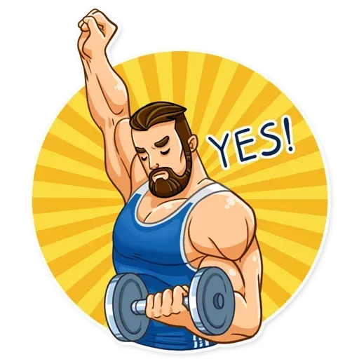 Sport guy - Sticker 9
