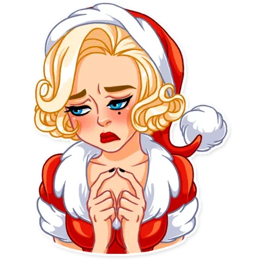 Santa Girl - Sticker 19
