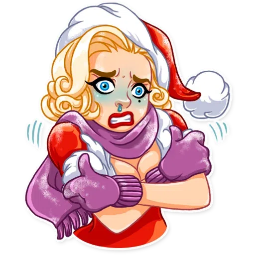 Santa Girl - Sticker 23