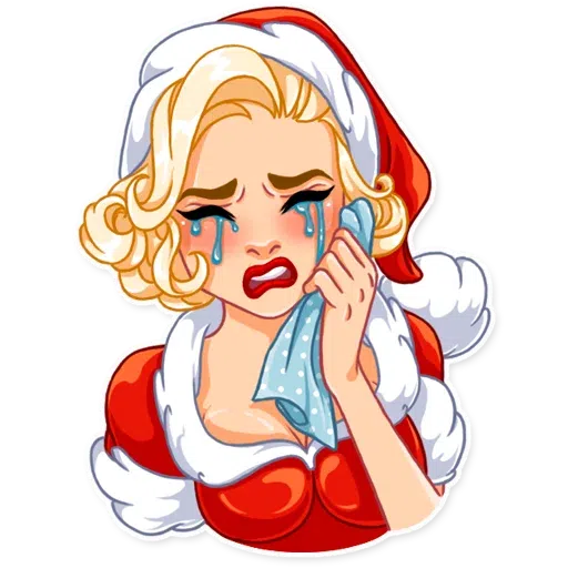 Santa Girl - Sticker 10