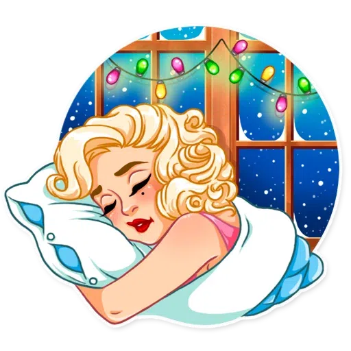 Santa Girl - Sticker 24