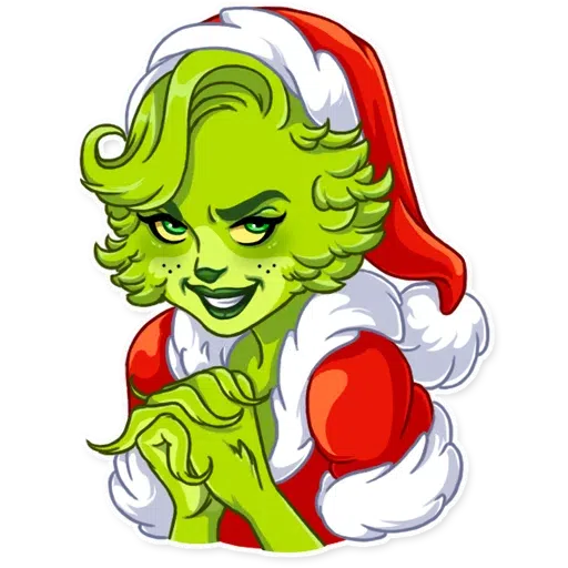 Santa Girl - Sticker 15