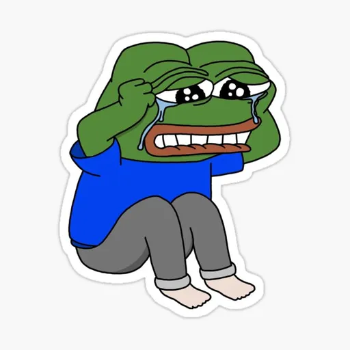 Sad Peepos - Sticker 23