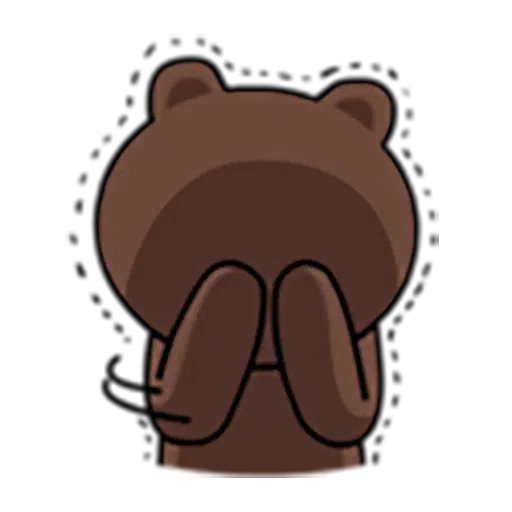 Brown and Cony 1 - Sticker 20