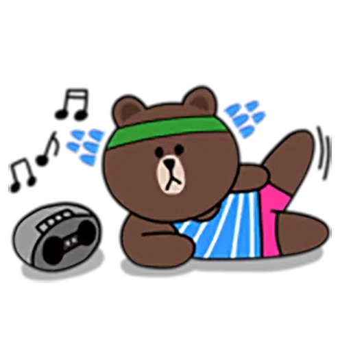 Brown and Cony 1 - Sticker 11