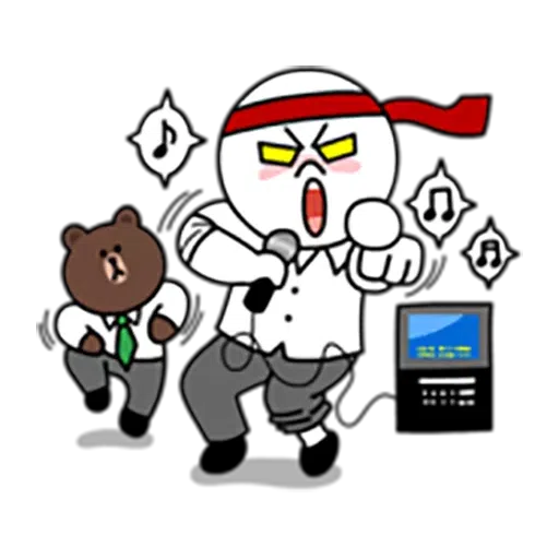 Brown and Cony 1 - Sticker 29