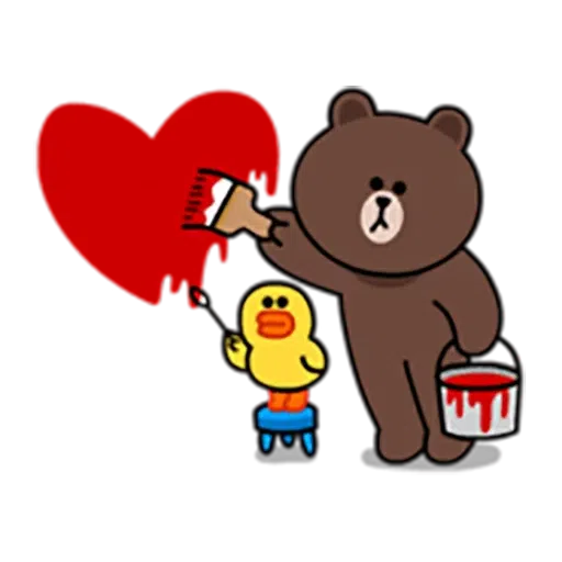 Brown and Cony 1 - Sticker 25