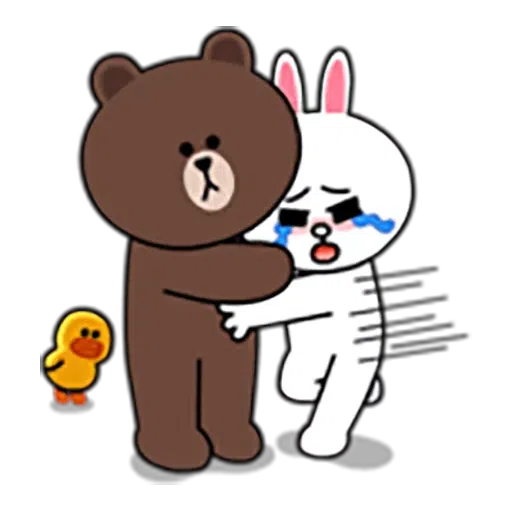 Brown and Cony 1 - Sticker 19
