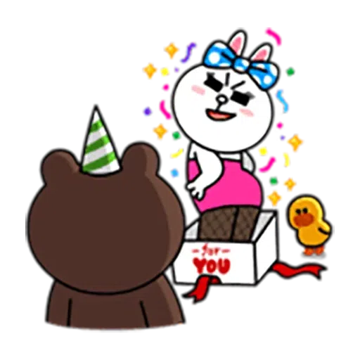 Brown and Cony 1 - Sticker 14