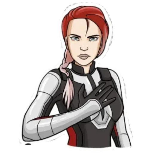 black widow - Sticker 10