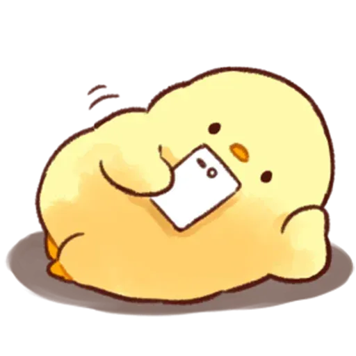 Soft and Cute Chick WhatsApp Stickers - Stickers Cloud