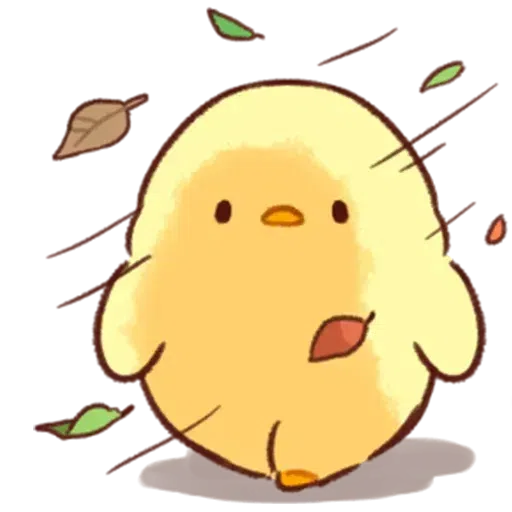 Soft and Cute Chick - Sticker 21
