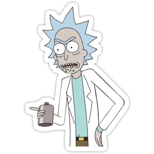 Rick & Morty 3 - Sticker 13