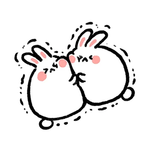 熊大兔兔呵热恋中 - Sticker 29