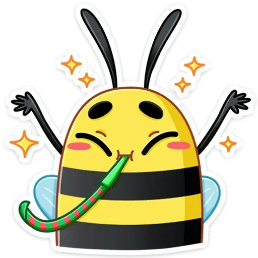 Bee - Sticker 10