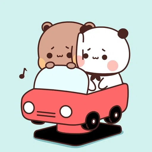 🐻 Bubu & Gugu 🐼 - Sticker 24