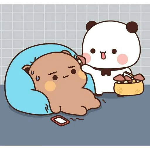 🐻 Bubu & Gugu 🐼 - Sticker 21