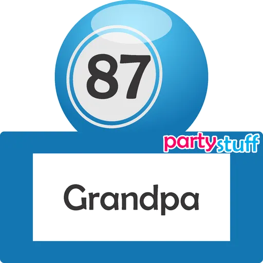 PS Tambola Names 61-90 - Sticker 27