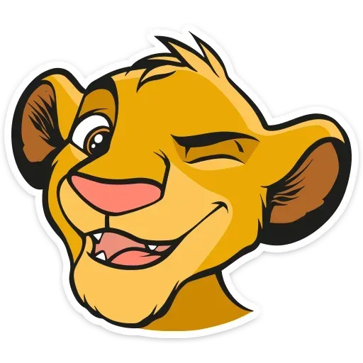 Король Лев - Sticker 12