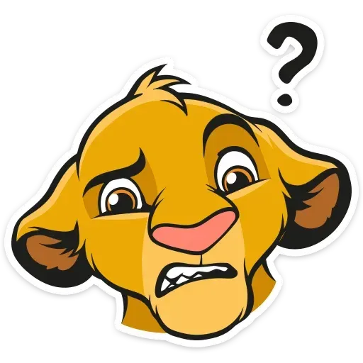 Король Лев - Sticker 24