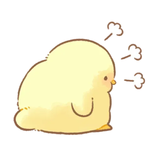 Soft and cute chick 23 - Sticker 24
