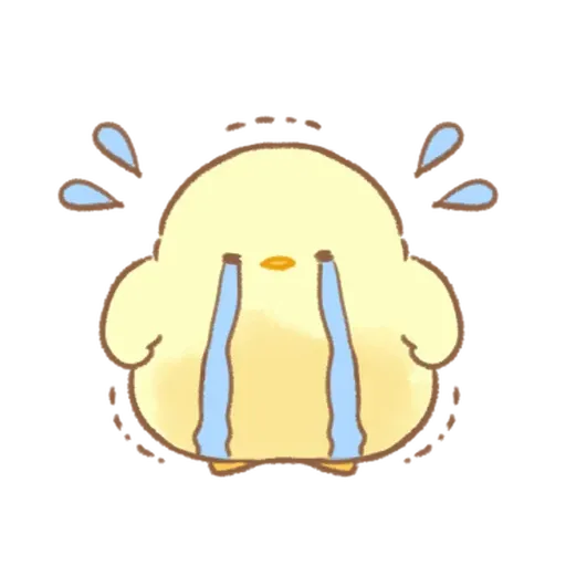 Soft and cute chick 23 - Sticker 23