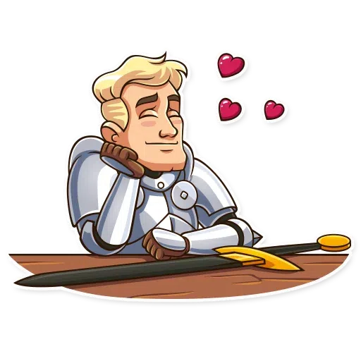 Caballero Romántico - Sticker 9