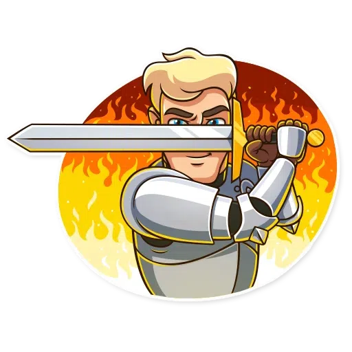 Caballero Romántico - Sticker 12