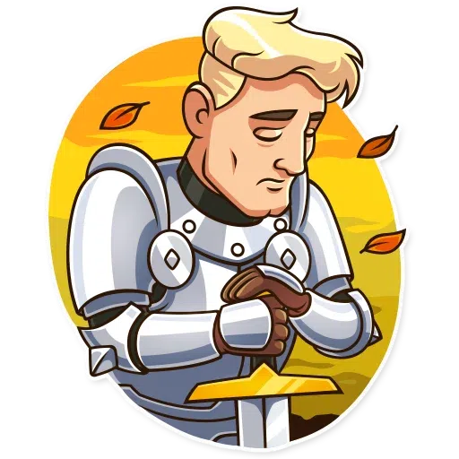 Caballero Romántico - Sticker 10
