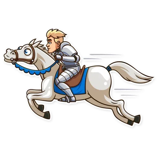 Caballero Romántico - Sticker 27