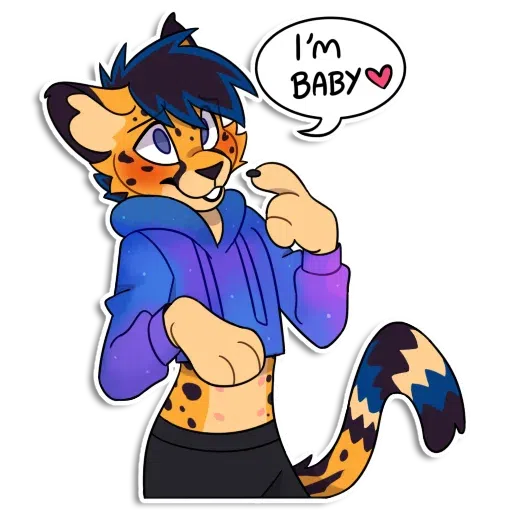 Furry - Sticker