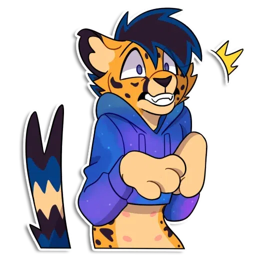 Furry - Sticker