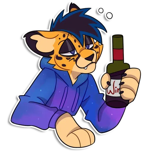 Furry - Sticker