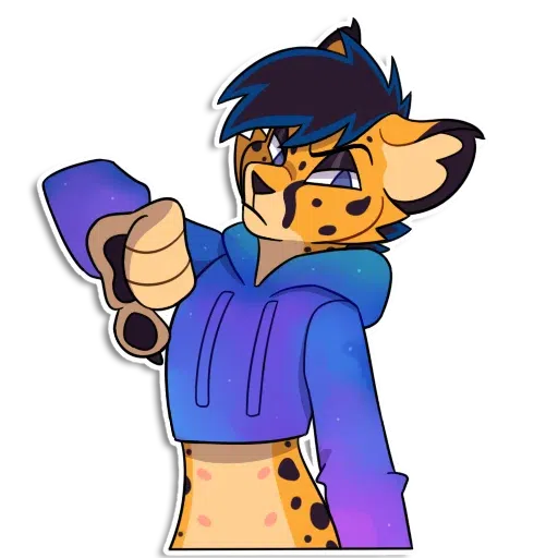 Furry - Sticker
