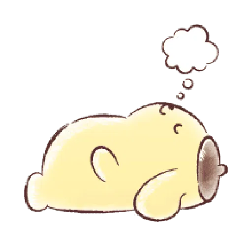 Pompompurin watercolor 2 - Sticker 13