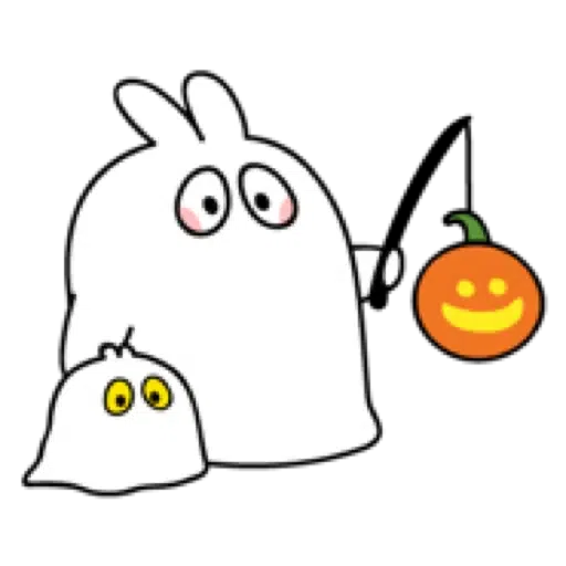 Spoiled Rabbit Halloween Photo (萬聖節) (1) - Sticker 13
